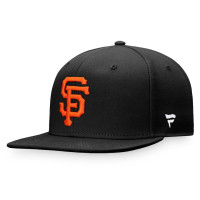 Adult Men's San Francisco Giants Core Snapback Hat - Black