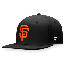Adult Men's San Francisco Giants Core Snapback Hat - Black Adult Men's San Francisco Giants Core Snapback Hat - Black