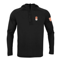 Adult Men's San Francisco Giants Levelwear City Connect Zander Insignia Core Quarter-Zip Pullover Top - Black