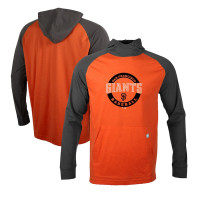Adult Men's San Francisco Giants Levelwear Uproar Farm Team Pullover baseball Hoodie - Orange/Charcoal