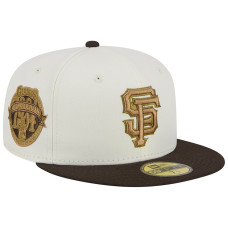 Adult Men's San Francisco Giants New Era 1984 All-Star Game 59FIFTY Fitted Hat - White/Brown