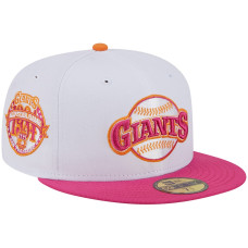 Adult Men's San Francisco Giants New Era 1984 All-Star Game 59FIFTY Fitted Hat - White/Pink