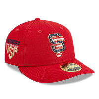 Adult Men's San Francisco Giants New Era 2023 Fourth of July Low Profile 59FIFTY Fitted Hat - Red
