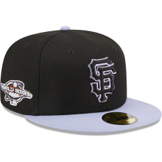 Adult Men's San Francisco Giants New Era Side Patch 59FIFTY Fitted Hat - Black Adult Men's San Francisco Giants New Era Side Patch 59FIFTY Fitted Hat - Black