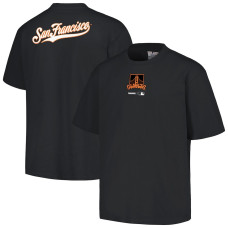 Adult Men's San Francisco Giants PLEASURES Mascot baseball T-shirt - Black