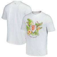 Adult Men's San Francisco Giants Tommy Bahama Island League baseball T-shirt - White