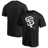 Adult Men's Men's Black San Francisco Giants Team Streak baseball T-shirt