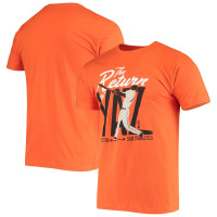 Adult Men's Mike Yastrzemski San Francisco Giants Return Of Yaz baseball T-shirt - Orange