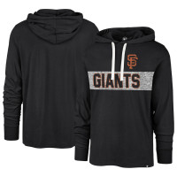 Adult Men's San Francisco Giants '47 Field Franklin Pullover baseball Hoodie - Black