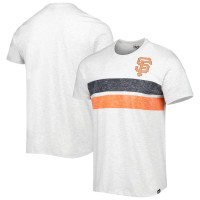 Adult Men's San Francisco Giants '47 Team Logo baseball T-shirt - Heathered Gray