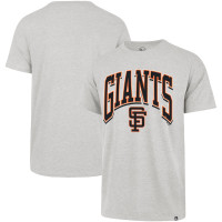 Adult Men's San Francisco Giants '47 Walk Tall Franklin baseball T-shirt - Gray