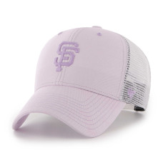 Women's San Francisco Giants '47 Haze MVP Trucker Snapback Hat - Purple