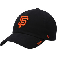 Women's San Francisco Giants '47 Team Miata Clean Up Adjustable Hat - Black