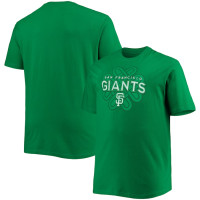 Adult Men's San Francisco Giants Celtic baseball T-shirt - Kelly Green