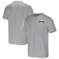 Adult Men's San Francisco Giants Darius Rucker Collection By usHenley baseball T-shirt - Heather Gray