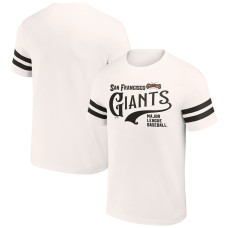 Adult Men's San Francisco Giants Darius Rucker Collection By usYarn Dye Vintage baseball T-shirt - Cream
