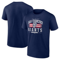 Adult Men's San Francisco Giants Americana Team baseball T-shirt - Navy