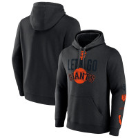 Adult Men's San Francisco Giants Bases Loaded Pullover baseball Hoodie - Black