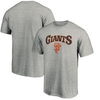 Adult Men's San Francisco Giants Cooperstown Collection Wahconah baseball T-shirt - Heather Gray