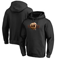 Adult Men's San Francisco Giants Midnight Mascot Pullover baseball Hoodie - Black