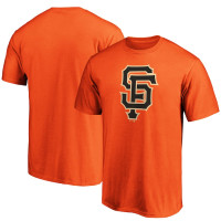 Adult Men's San Francisco Giants Official Logo baseball T-shirt - Orange Adult Men's San Francisco Giants Official Logo baseball T-shirt - Orange