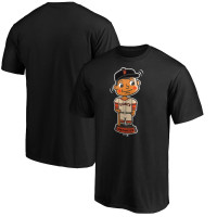 Adult Men's San Francisco Giants Pop Fly baseball T-shirt - Black Adult Men's San Francisco Giants Pop Fly baseball T-shirt - Black