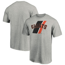 Adult Men's San Francisco Giants Prep Squad baseball T-shirt - Heathered Gray