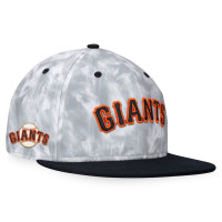 Adult Men's San Francisco Giants Smoke Dye Fitted Hat - Black/White Adult Men's San Francisco Giants Smoke Dye Fitted Hat - Black/White