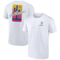 Adult Men's San Francisco Giants Spring Break baseball T-shirt - White