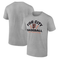 Adult Men's San Francisco Giants Team Go For Two baseball T-shirt - Heather Gray Adult Men's San Francisco Giants Team Go For Two baseball T-shirt - Heather Gray