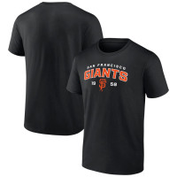 Adult Men's San Francisco Giants Team Rebel baseball T-shirt - Black Adult Men's San Francisco Giants Team Rebel baseball T-shirt - Black
