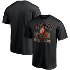 Adult Men's San Francisco Giants The Bay Hometown Collection baseball T-shirt - Black