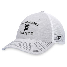 Adult Men's San Francisco Giants Trucker Adjustable Hat - Gray Adult Men's San Francisco Giants Trucker Adjustable Hat - Gray