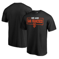 Adult Men's San Francisco Giants We Are Icon baseball T-shirt - Black