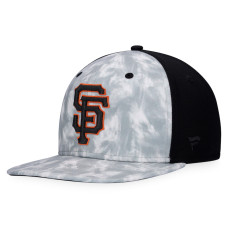 Adult Men's San Francisco Giants Majestic Smoke Dye Snapback Hat - Gray