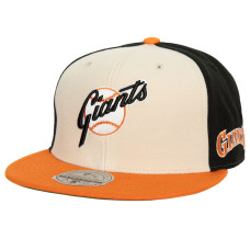 Adult Men's San Francisco Giants Mitchell & Ness 25 Years Homefield Fitted Hat - Cream/Orange Adult Men's San Francisco Giants Mitchell & Ness 25 Years Homefield Fitted Hat - Cream/Orange