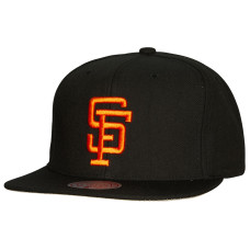 Adult Men's San Francisco Giants Mitchell & Ness Cooperstown Collection True Classics Snapback Hat - Black Adult Men's San Francisco Giants Mitchell & Ness Cooperstown Collection True Classics Snapback Hat - Black