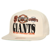 Adult Men's San Francisco Giants Mitchell & Ness Reframe Retro Snapback Hat - Cream