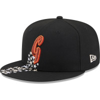 Adult Men's San Francisco Giants New Era Meteor 59FIFTY Fitted Hat - Black