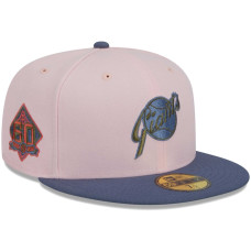 Adult Men's San Francisco Giants New Era Olive Undervisor 59FIFTY Fitted Hat - Pink/Blue Adult Men's San Francisco Giants New Era Olive Undervisor 59FIFTY Fitted Hat - Pink/Blue