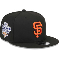 Adult Men's San Francisco Giants New Era 2010 World Series Side Patch 9FIFTY Snapback Hat - Black Adult Men's San Francisco Giants New Era 2010 World Series Side Patch 9FIFTY Snapback Hat - Black