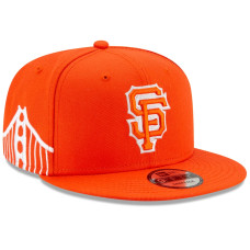 Adult Men's San Francisco Giants New Era 2021 City Connect 9FIFTY Snapback Adjustable Hat - Orange