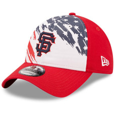 Adult Men's San Francisco Giants New Era 2022 4th of July 9TWENTY Adjustable Hat - Red