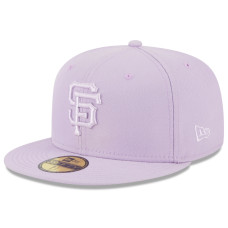 Adult Men's San Francisco Giants New Era 2023 Spring Color Basic 59FIFTY Fitted Hat - Lavender Adult Men's San Francisco Giants New Era 2023 Spring Color Basic 59FIFTY Fitted Hat - Lavender