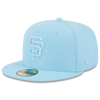 Adult Men's San Francisco Giants New Era 2023 Spring Color Basic 59FIFTY Fitted Hat - Light Blue