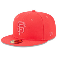 Adult Men's San Francisco Giants New Era 2023 Spring Color Basic 59FIFTY Fitted Hat - Red