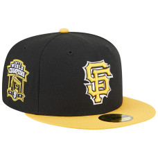 Adult Men's San Francisco Giants New Era 59FIFTY Fitted Hat - Black/Gold