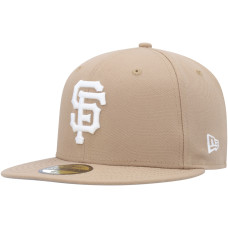 Adult Men's San Francisco Giants New Era 59FIFTY Fitted Hat - Khaki Adult Men's San Francisco Giants New Era 59FIFTY Fitted Hat - Khaki