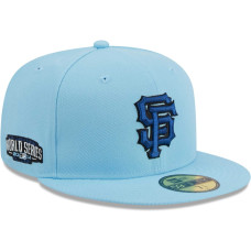 Adult Men's San Francisco Giants New Era 59FIFTY Fitted Hat - Light Blue Adult Men's San Francisco Giants New Era 59FIFTY Fitted Hat - Light Blue