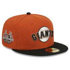 Adult Men's San Francisco Giants New Era 59FIFTY Fitted Hat - Orange/Black Adult Men's San Francisco Giants New Era 59FIFTY Fitted Hat - Orange/Black